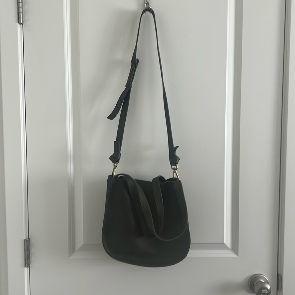 Madewell Sydney Crossbody Bag - Dark Forest Green - Picture 2 of 9